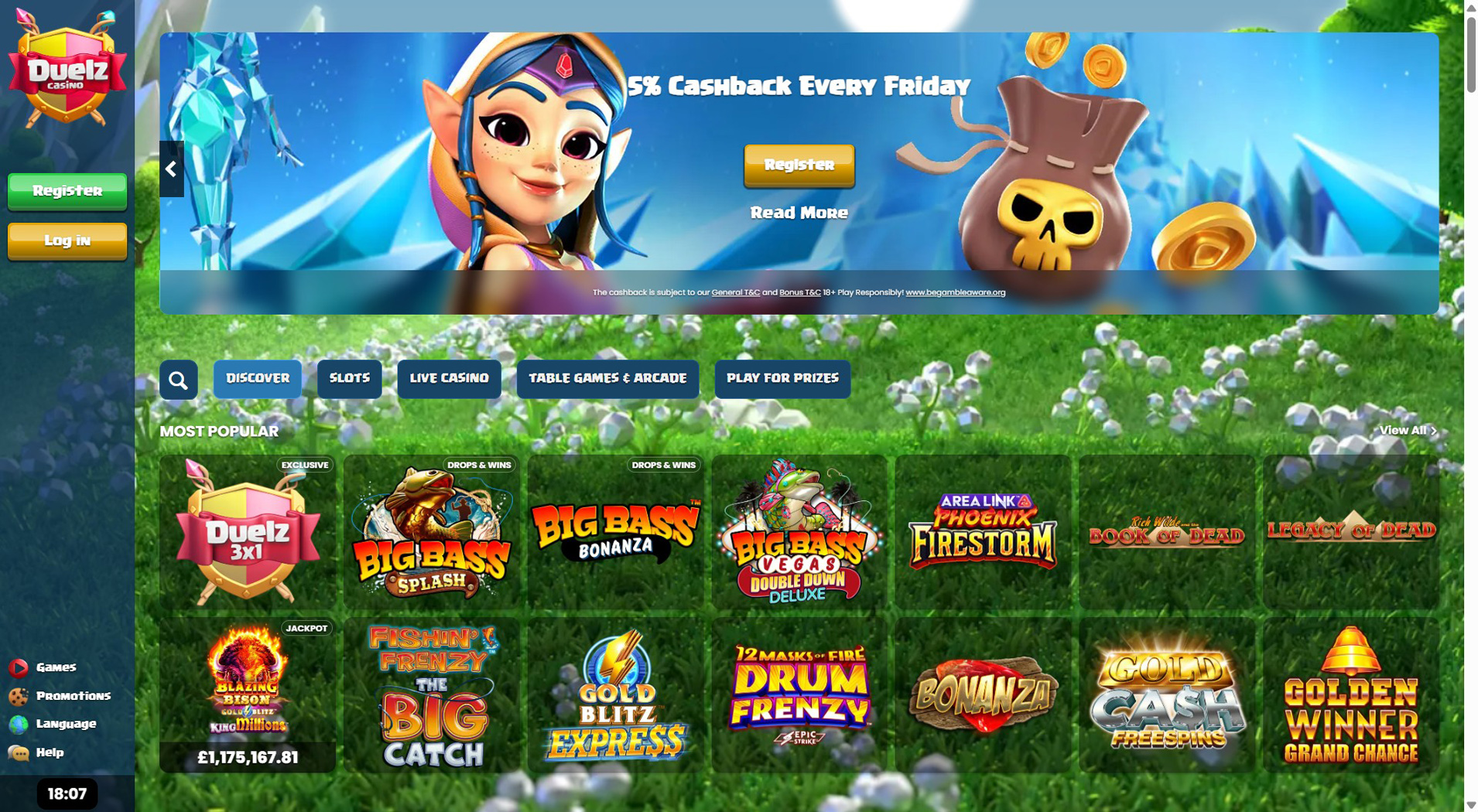 3. Duelz Casino - Strong Ukash Casino Value